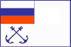 Флаг военного транспорта 1804-1865 гг.